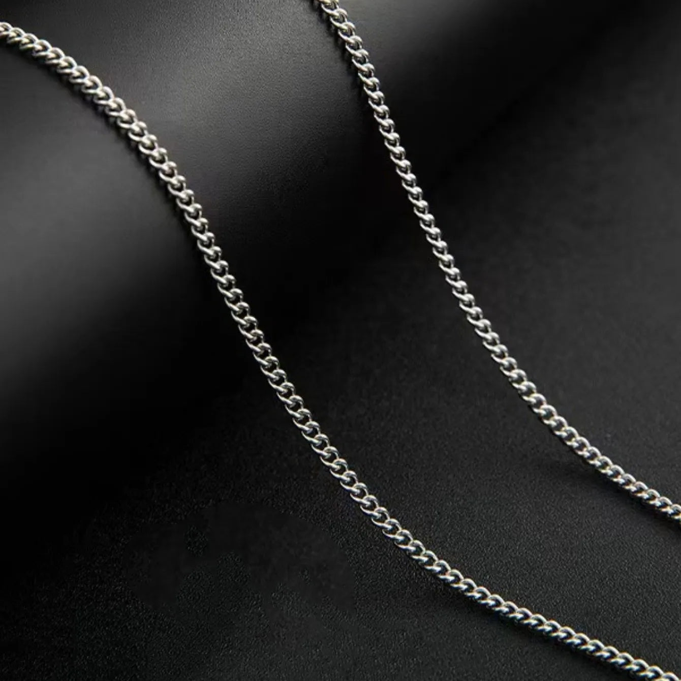 3mm Cuban Chain – Stainless Steel