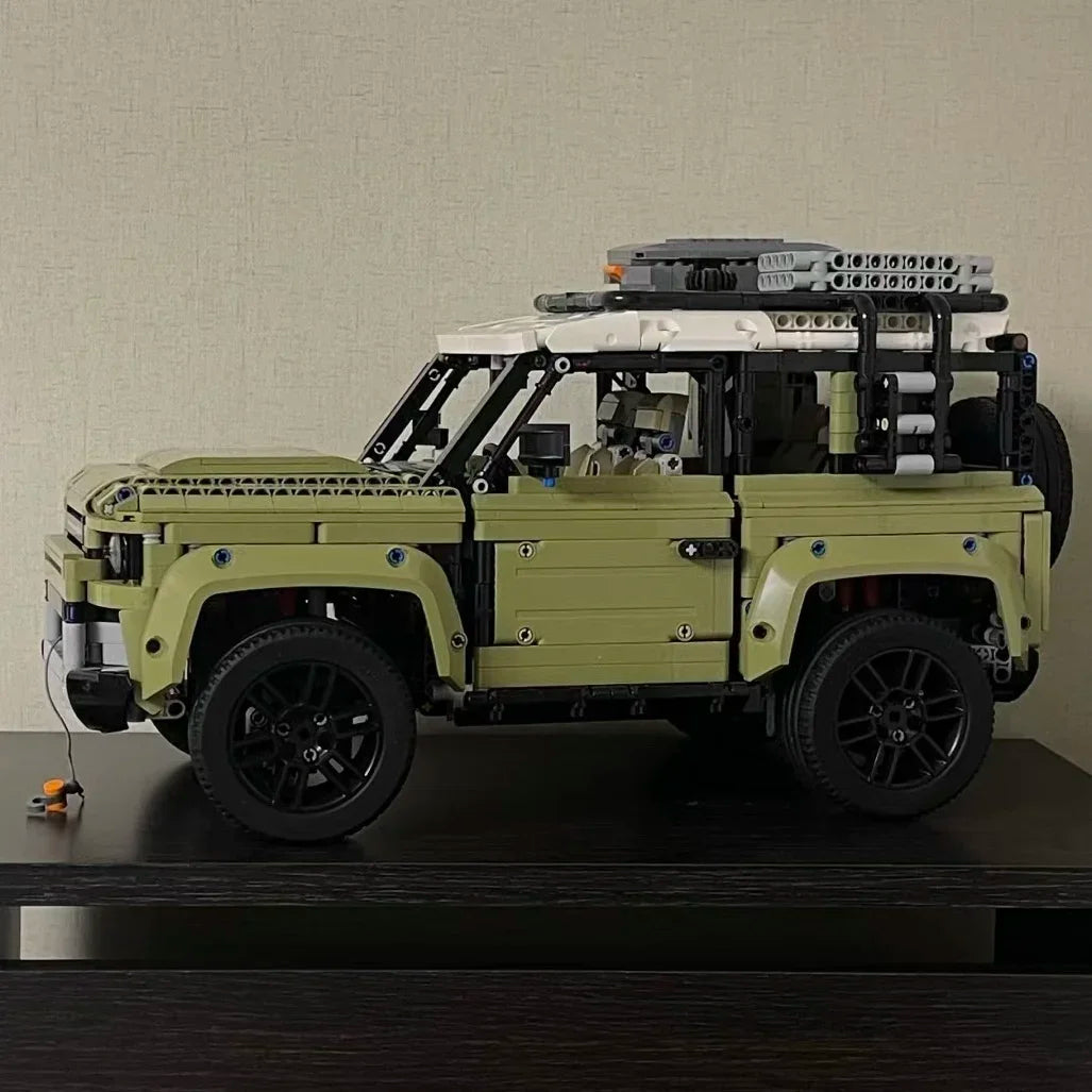 Rover Defender 4x4 Off-Road Car Building Blocks