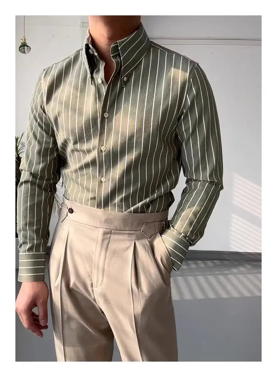 Striped Long Sleeve Shirt