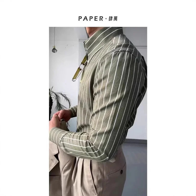 Striped Long Sleeve Shirt
