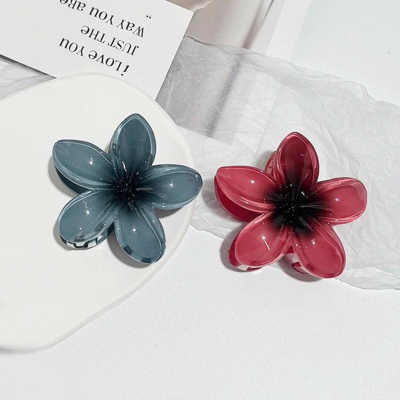 Hawaiian Flower Design Hair Clip