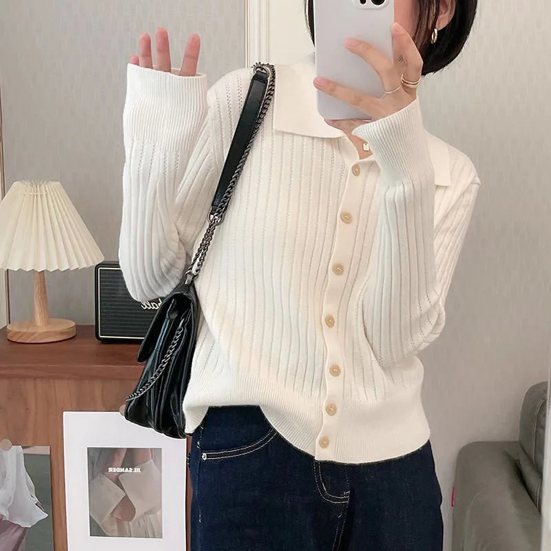 Stylish Korean Fashion Knitted Cardigan
