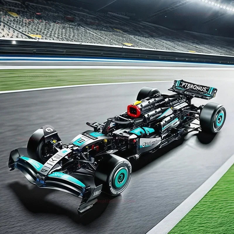 Realistic Formula 1 racing car model