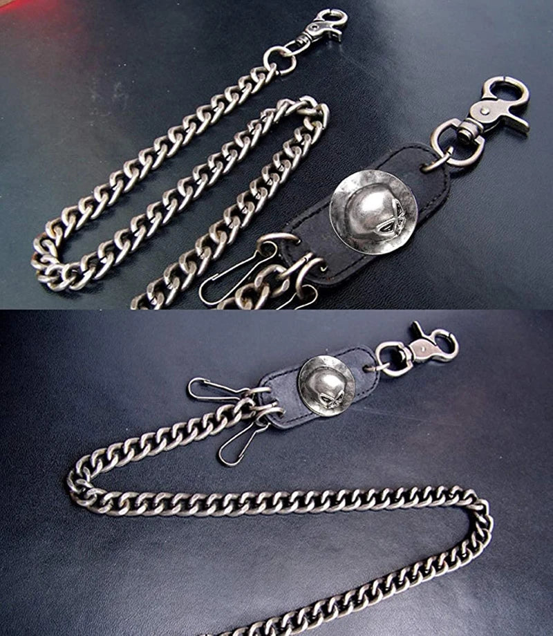 Motorcycle Chain Keychain Jeans Biker