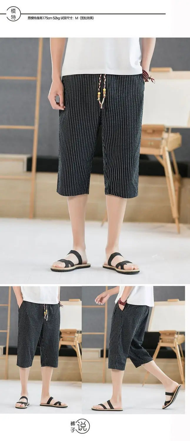 Polyester Cropped Pants