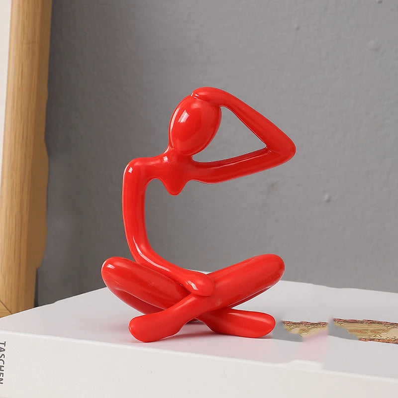 Abstract Thinker Figures Artistic Decorations for Living Room, Office and Bedrooms