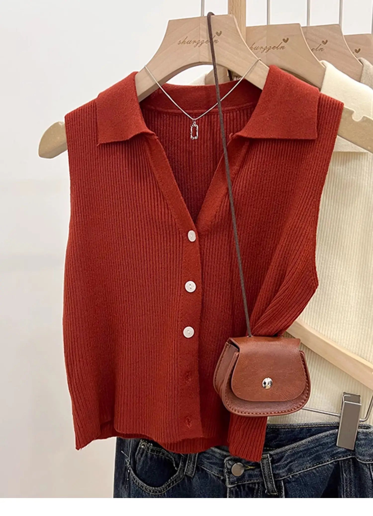 Slim Korean Knitted Cardigan