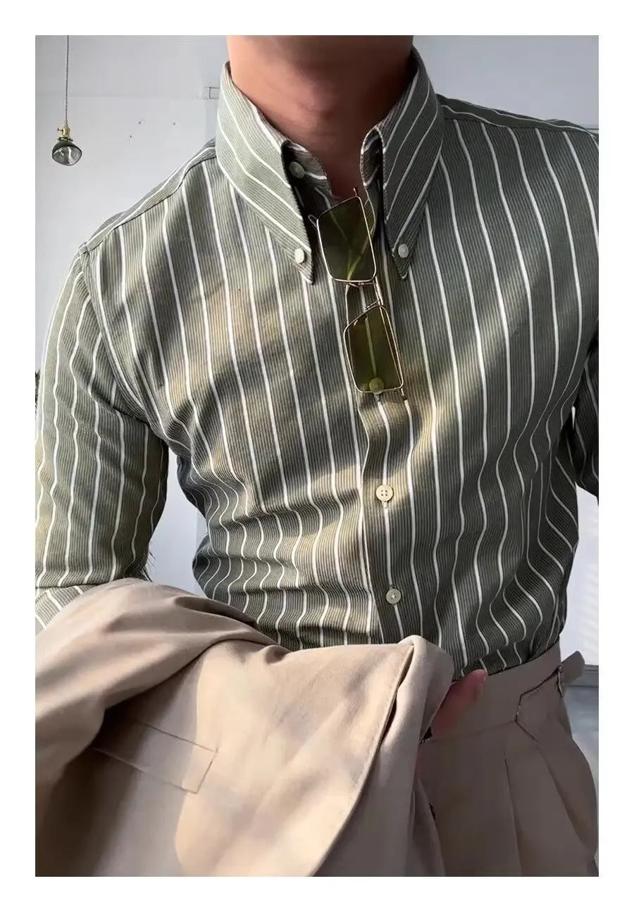 Striped Long Sleeve Shirt