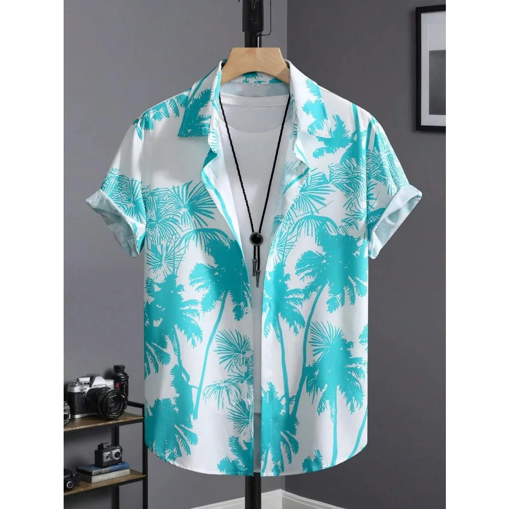 Stylish Vintage Men's Beach Shirt