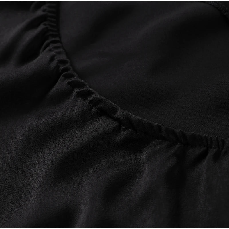 Elegant long female dress