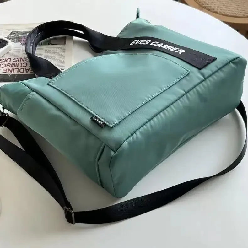 New Casual Large Capacity Waterproof Nylon Shoulder Tote Bag