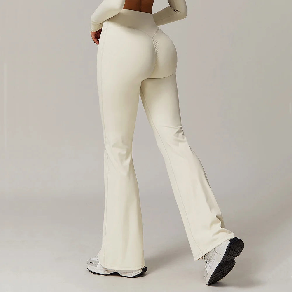 Bell-Bottom and Wide-Leg Leggings