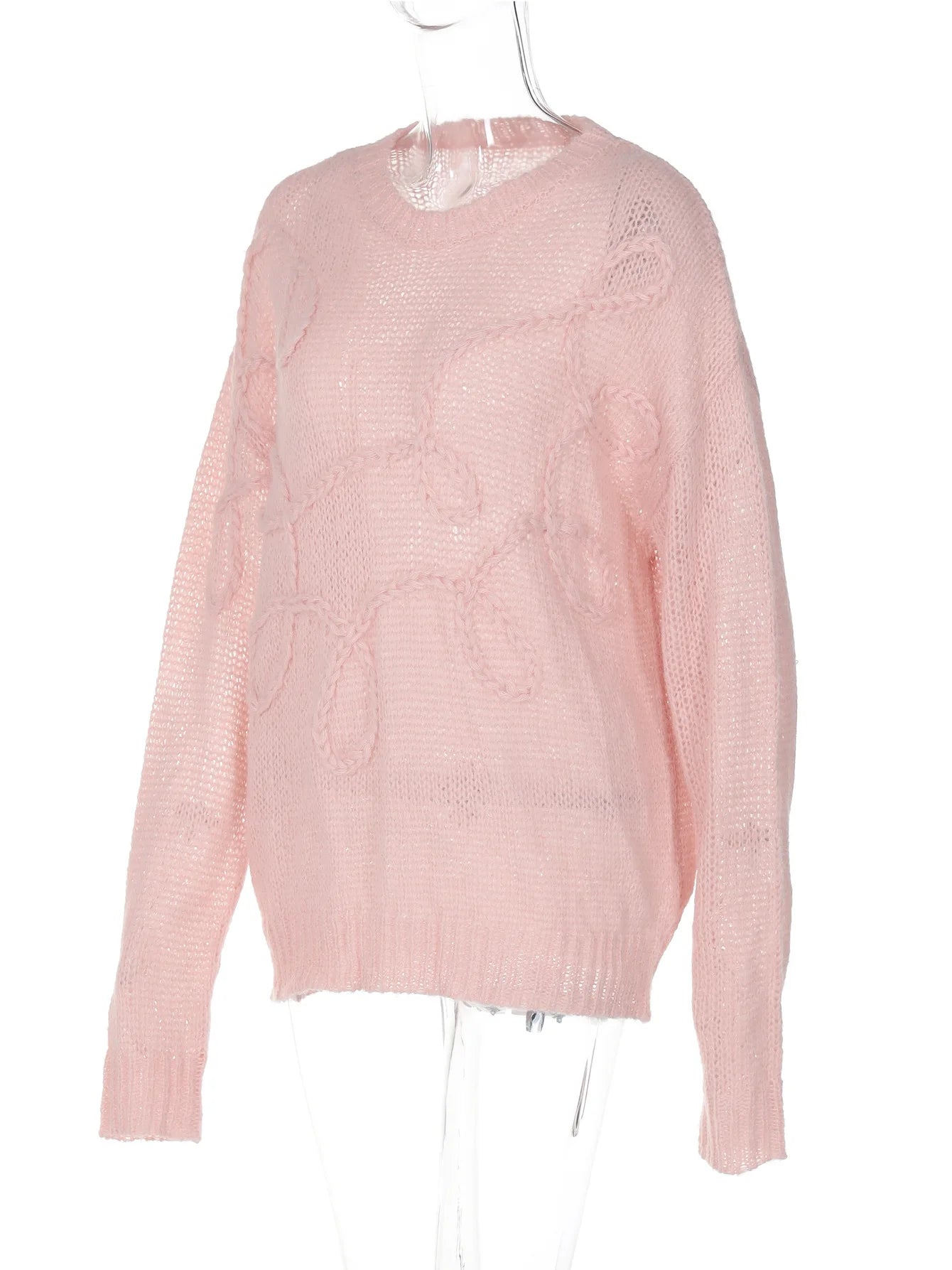 Casual Pink and White Pullover: Style and Comfort for Everyday Life