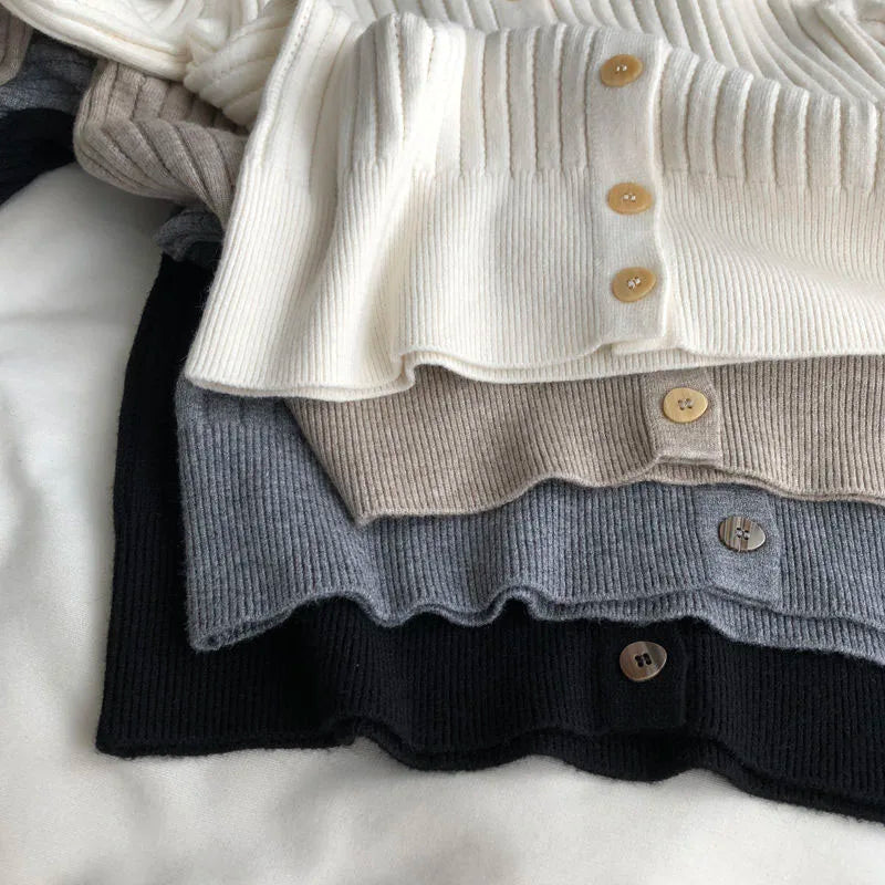 Stylish Korean Fashion Knitted Cardigan