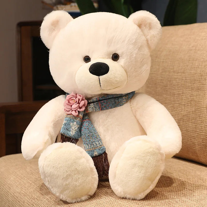 Teddy Bear with Scarf – Soft and Fluffy