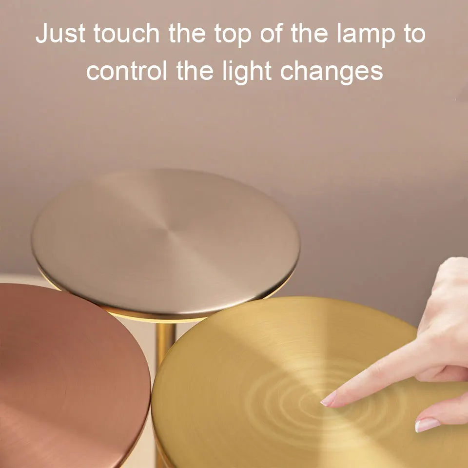 Luxurious and Portable LED Touch Sensor Table Lamp