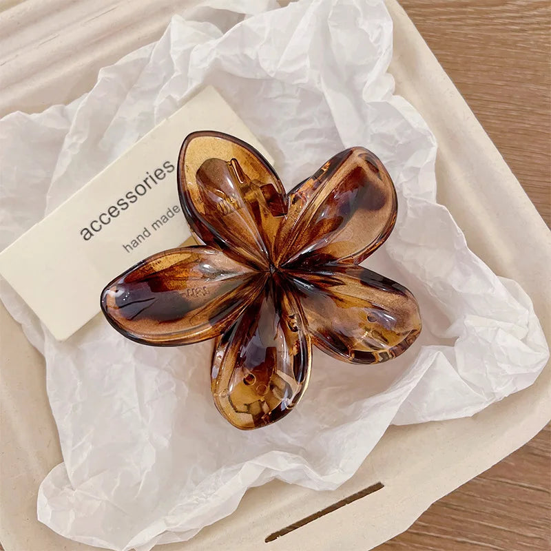 Hawaiian Flower Design Hair Clip