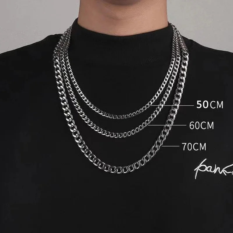 Cuban Chain (3mm / 5mm / 7mm / 9mm)
