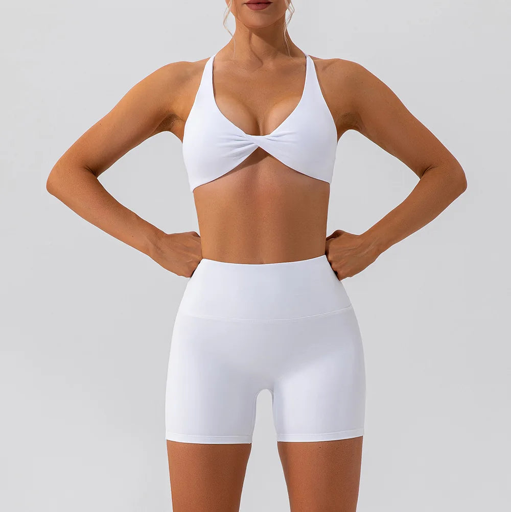 Sexy Women's Gym Top with Crease
