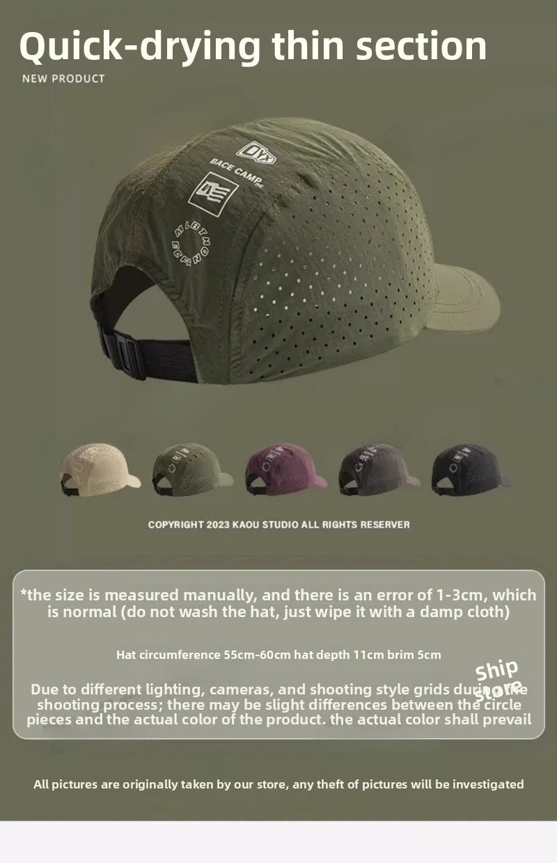 Unisex Fine Mesh Baseball Cap