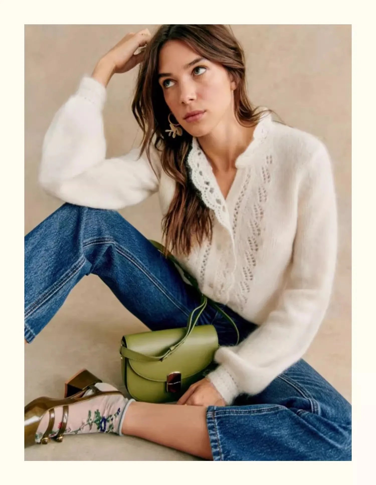 French Style Knitted Cardigan