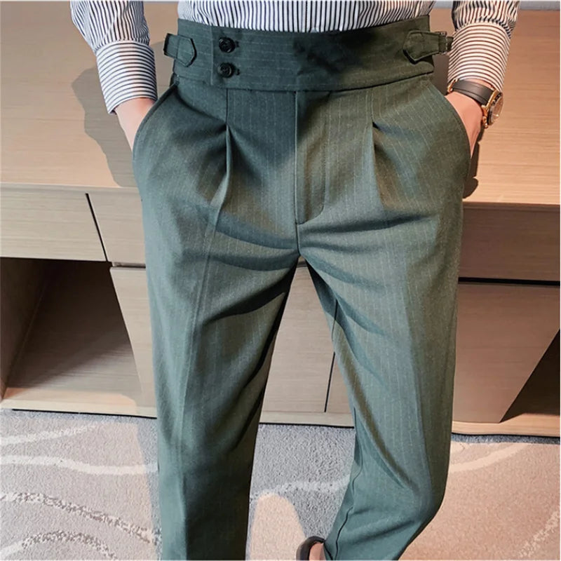 Men's slim fit office pants