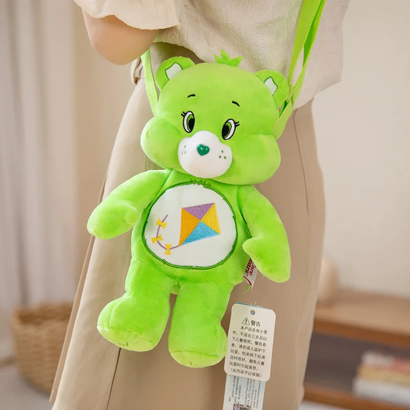 Care Bears Colorful Plush Bear Backpack