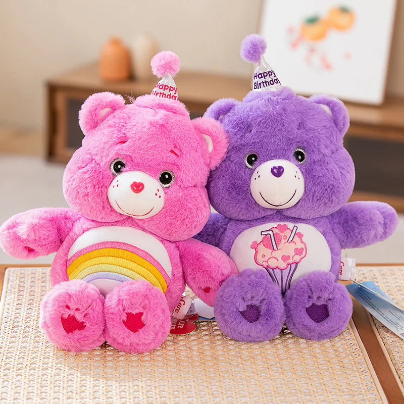 Care Bears Colorful Plush Bear Backpack