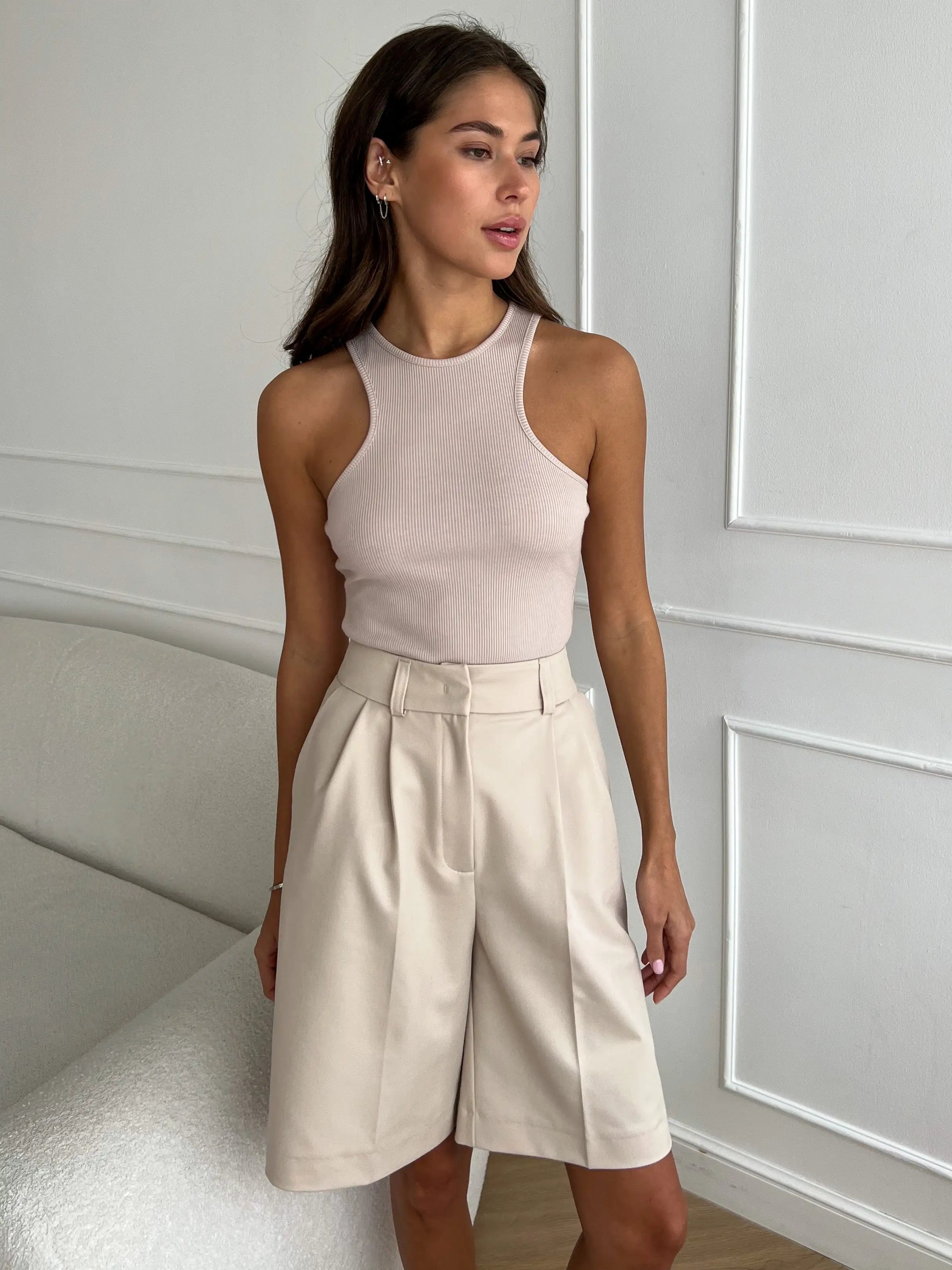 Y2K High Waist Shorts Sophistication and Comfort