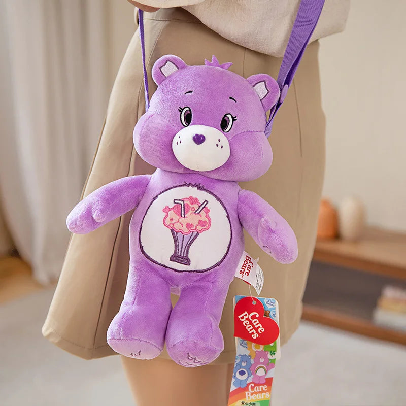 Care Bears Colorful Plush Bear Backpack