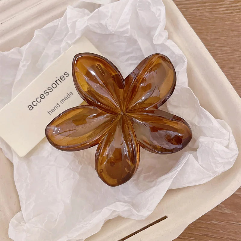 Hawaiian Flower Design Hair Clip