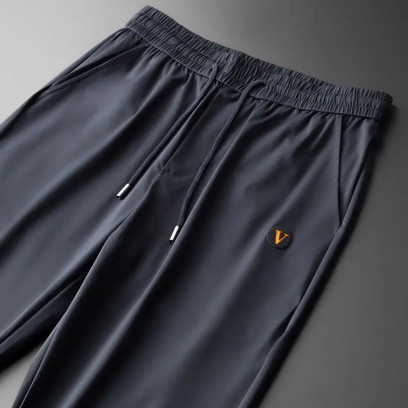 Men's social polo shirt with long pants