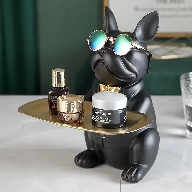 Multifunctional Tray with Bulldog Style