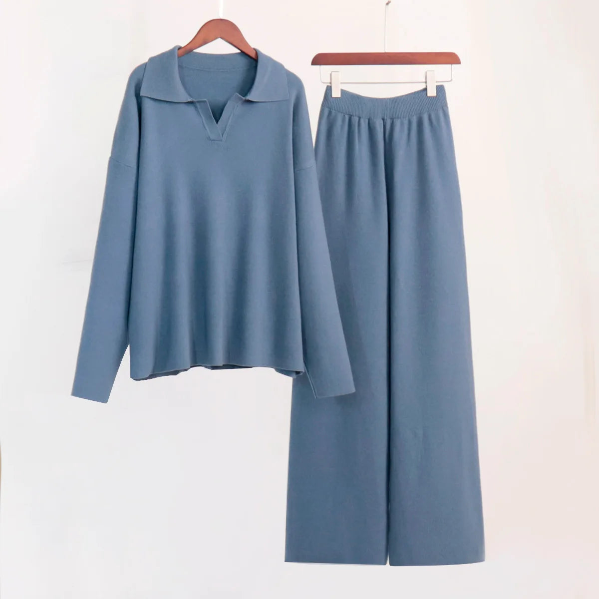 Thick Knit Winter Sweater and Pants Set