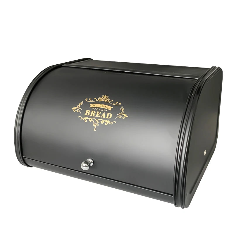 Bread Box with Clamshell Style Opening