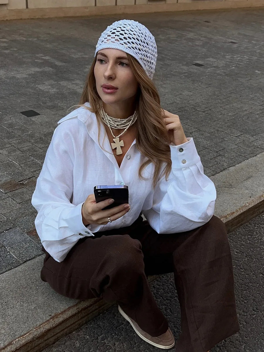 100% Cotton Casual Cardigan