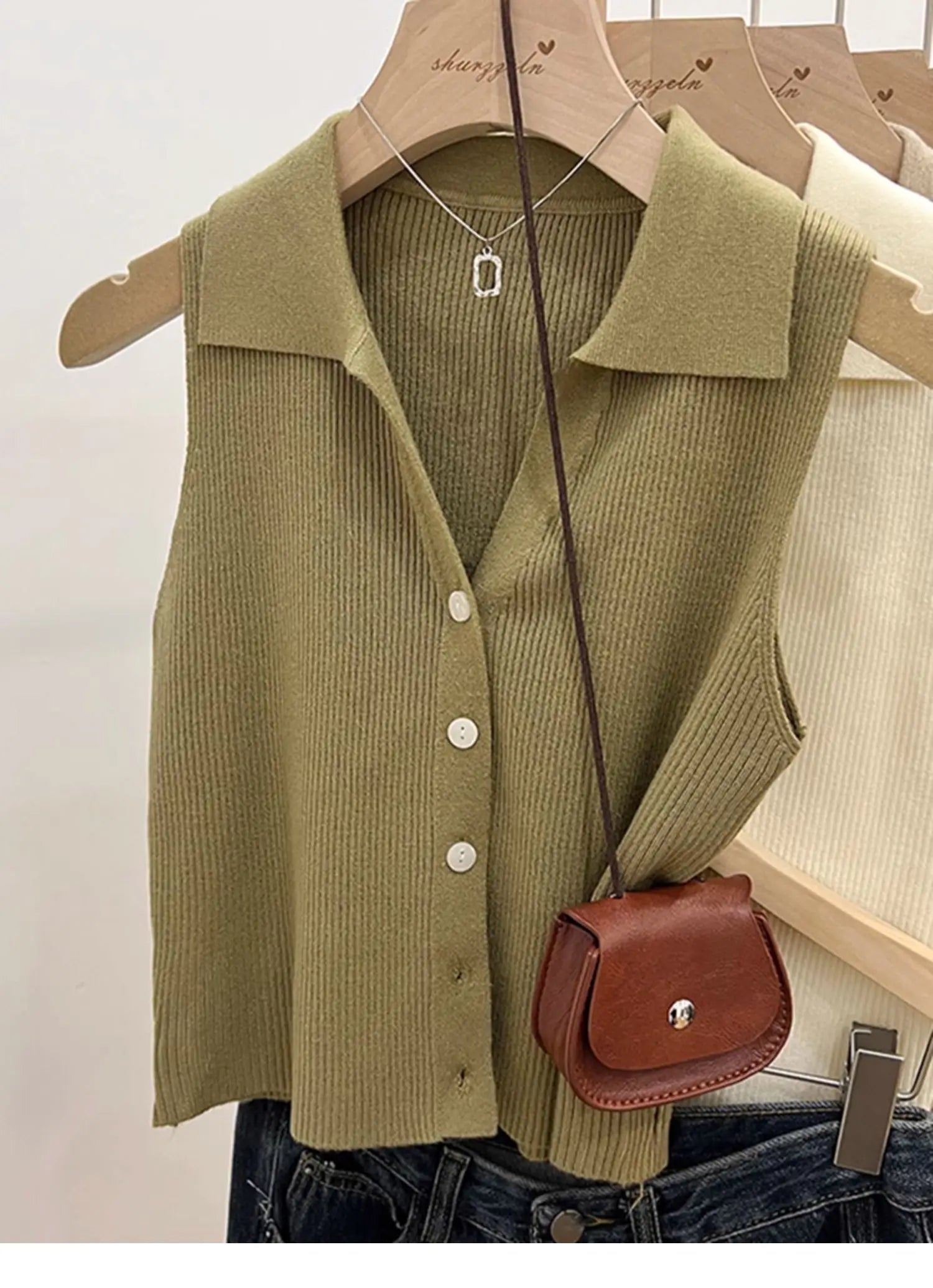 Slim Korean Knitted Cardigan