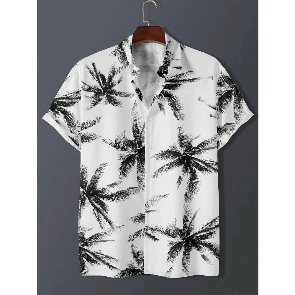 Stylish Vintage Men's Beach Shirt