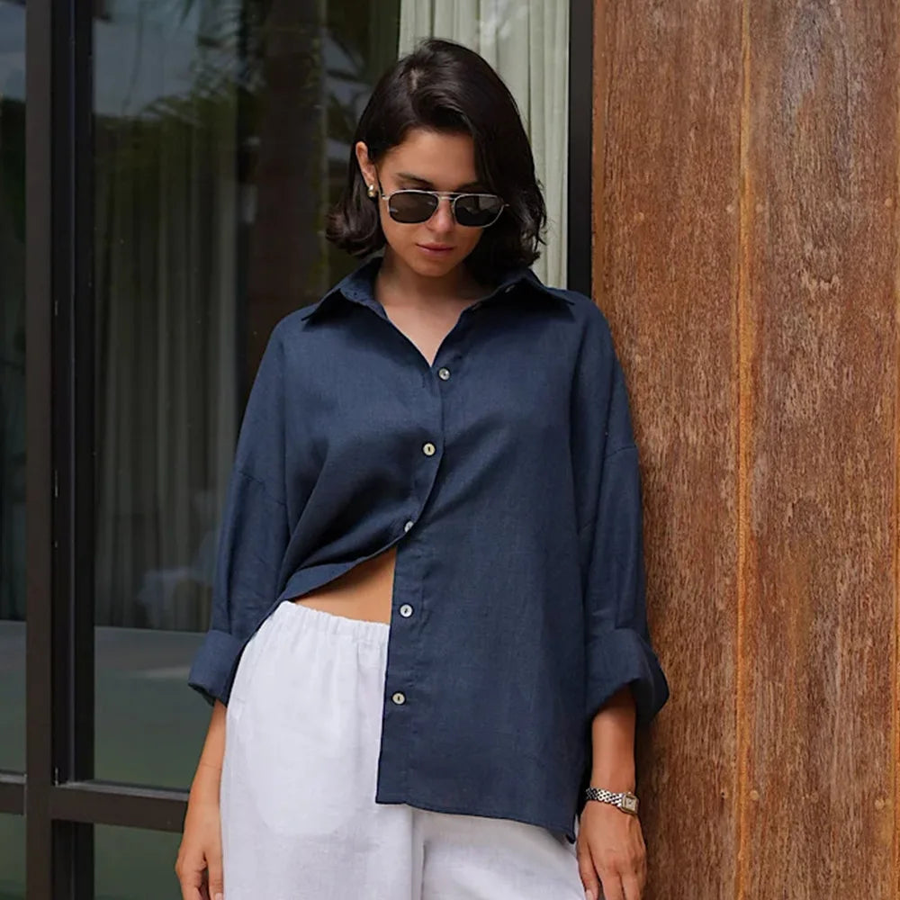 100% Cotton Casual Cardigan