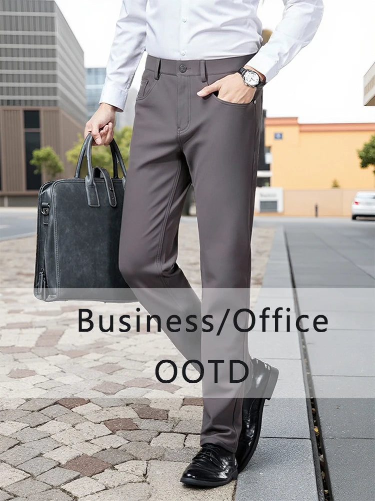 Men's slim fit pants with a modern fit