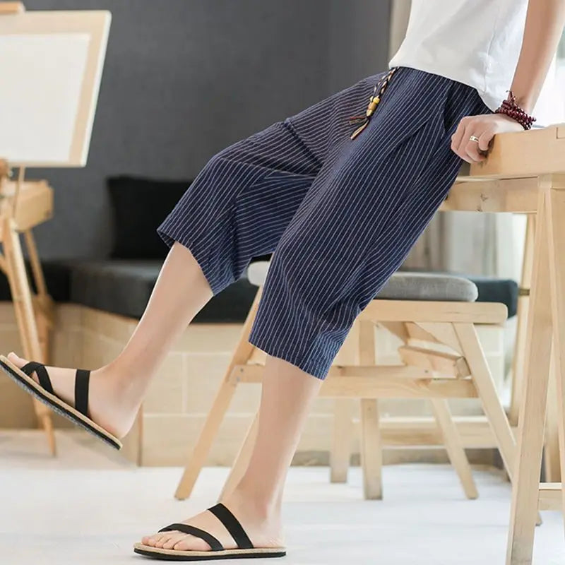Polyester Cropped Pants