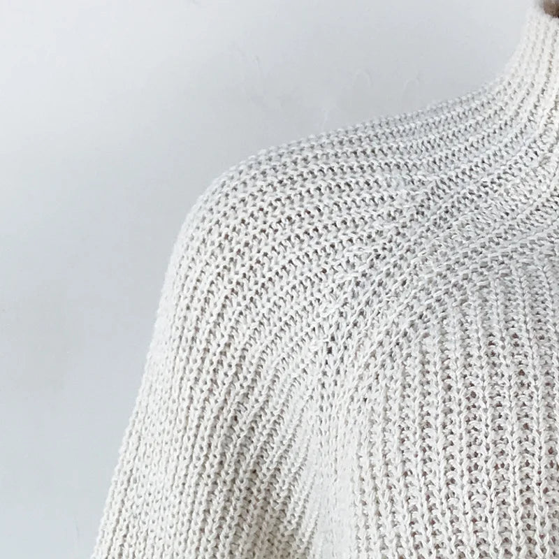 Vintage Long Sleeve Sweater Dress