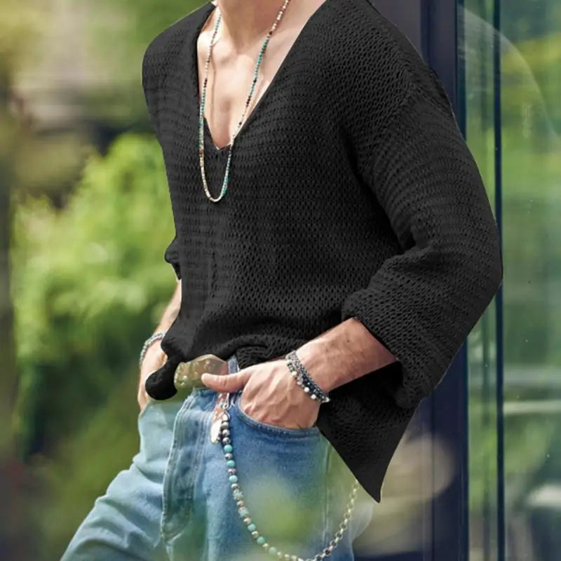 Mesh T-Shirt Feel the luxury in every movement