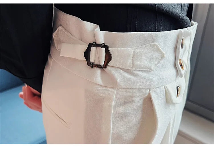 Slim Fit British Style Dress Pants