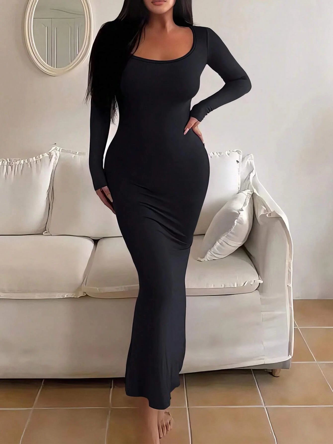 Women's Slim Elegant Minimalist Dress