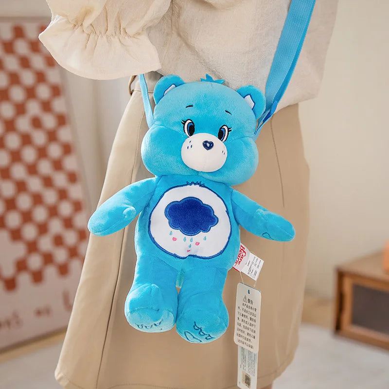 Care Bears Colorful Plush Bear Backpack
