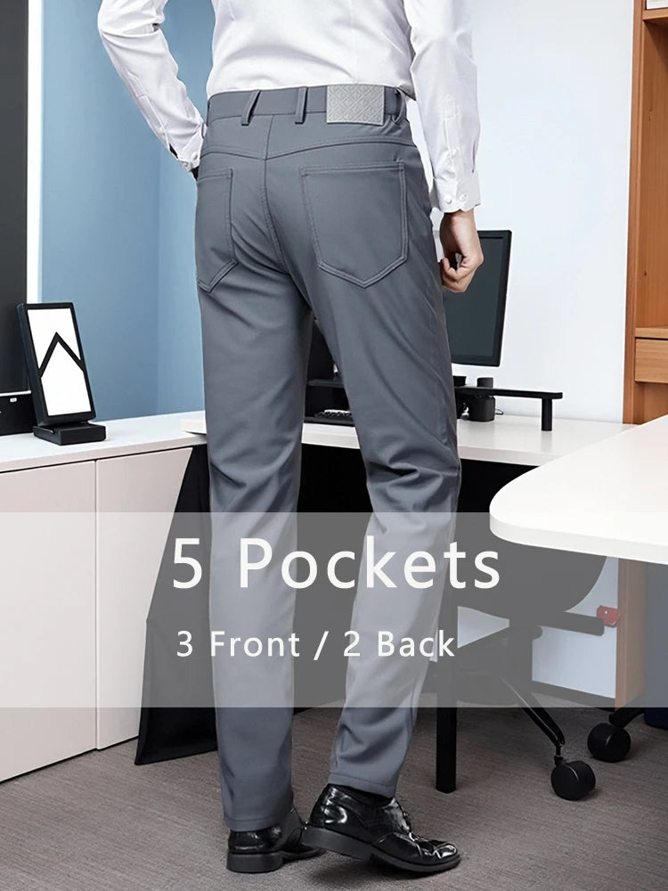 Men's slim fit pants with a modern fit
