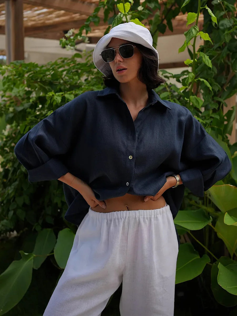 100% Cotton Casual Cardigan