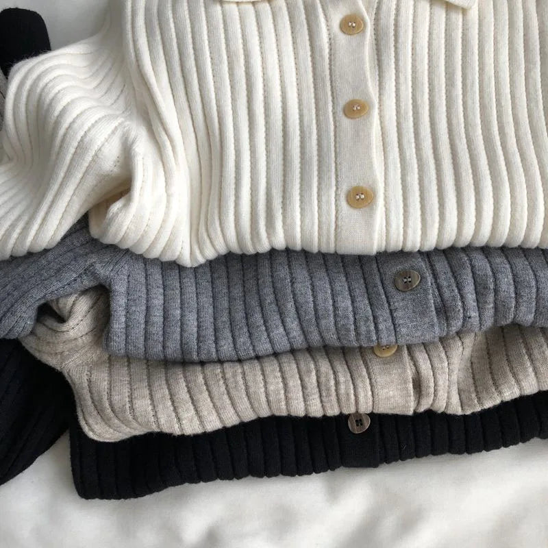 Stylish Korean Fashion Knitted Cardigan