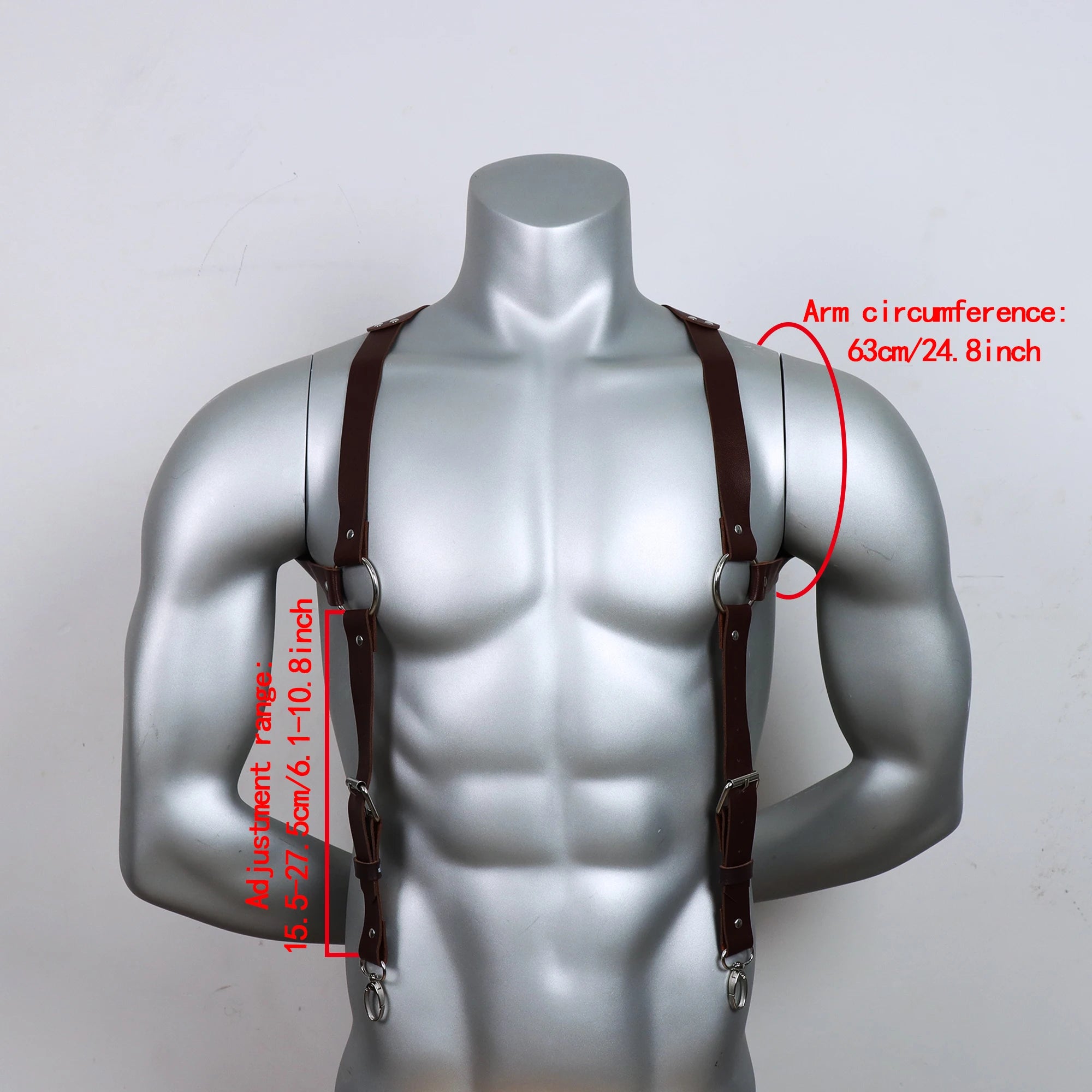Men's Leather Suspenders